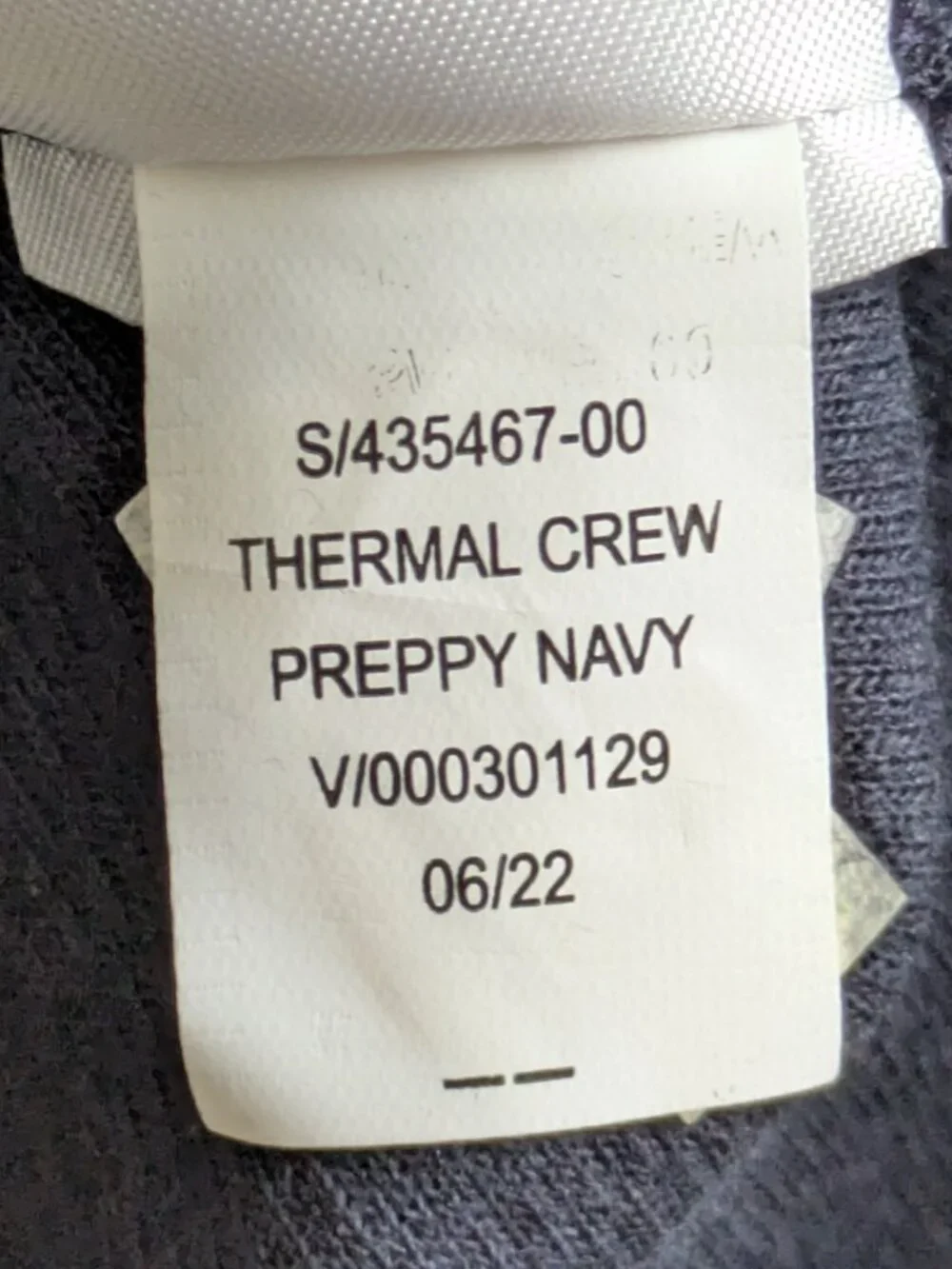 Banana Republic Long Sleeve Thermal Crew NWT